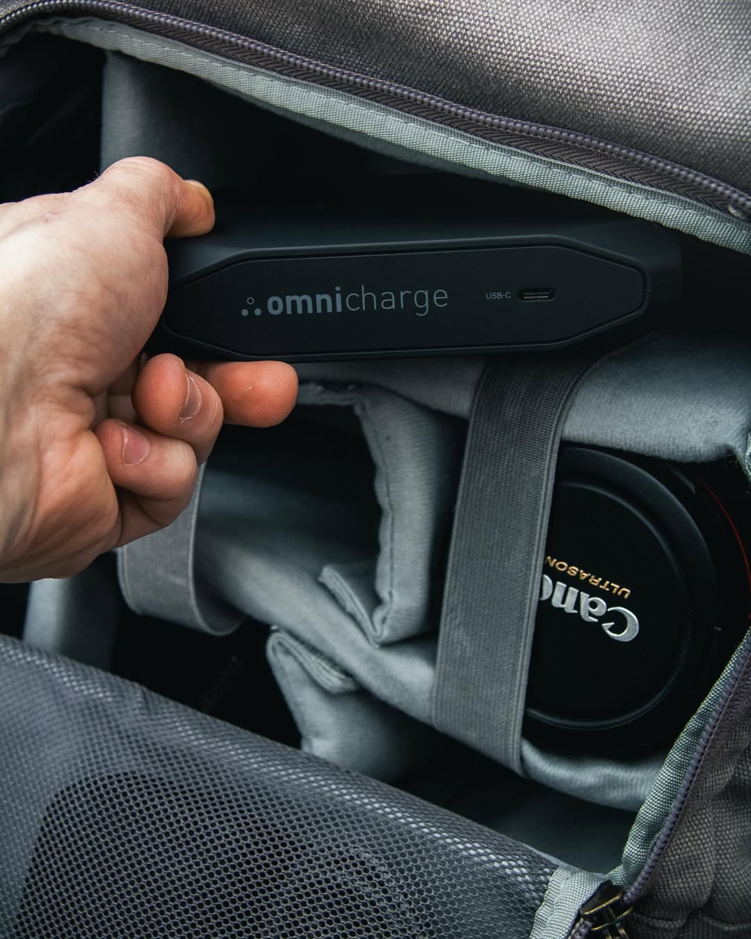 Large-Capacity Power Bank | 38,400 mAh | Omnicharge