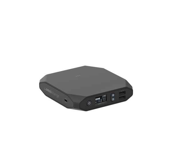 Large-Capacity Power Bank | 38,400 mAh | Omnicharge